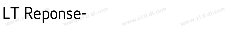 LT Reponse字体转换